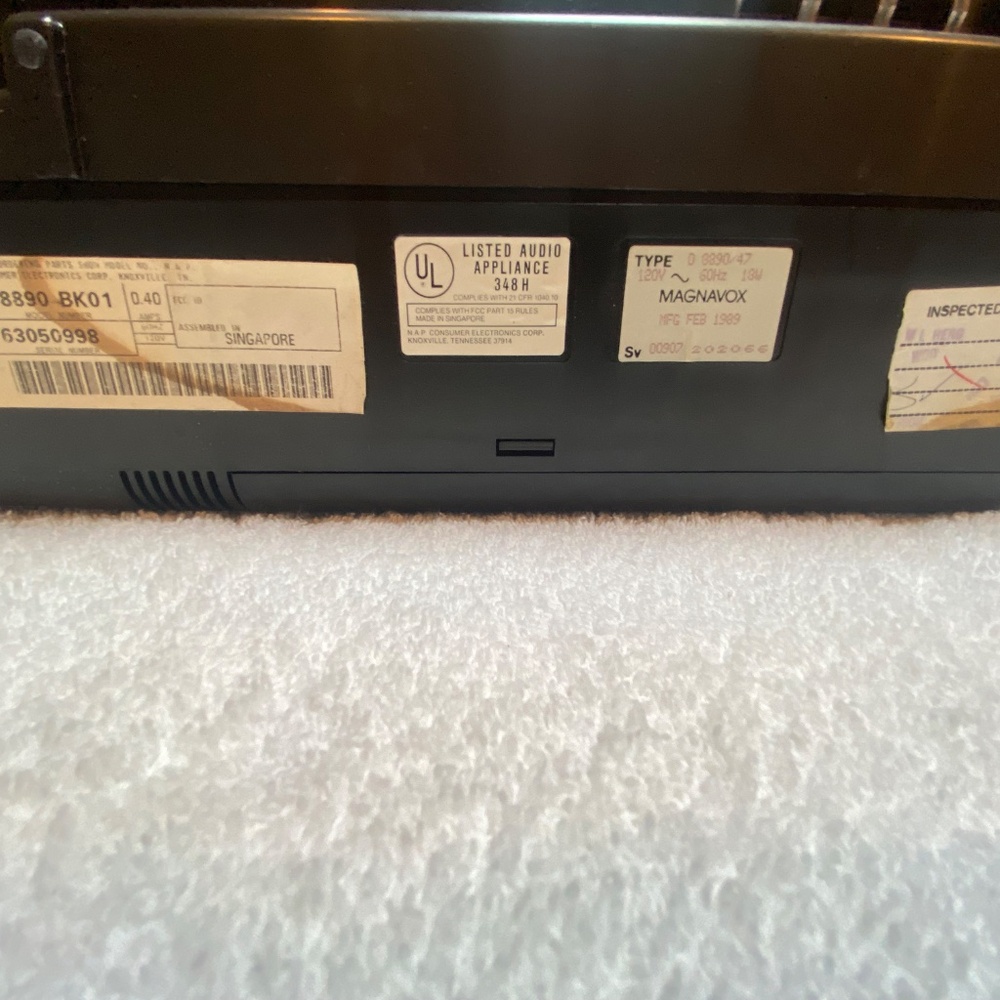 Vintage Magnavox Boombox  CD, Tape & Radio - Picture 4 of 8